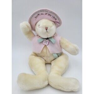 Hallmark Bunnies by The Bay Rabbit Plush 16” Rumpty Dumpty Hat Vest Best Friends